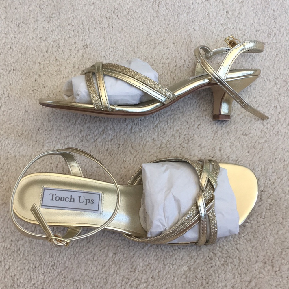 New Touch Ups Melanie Dress Sandal, Wide Width